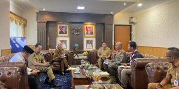 Pinkonda Audiensi Dengan Ketua Kwarda Lampung Laporkan Persiapan Kontingen Jamnas XII 2026