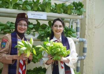 Wujudkan Ketahanan Pangan Lewat Pramuka Produktif Kwarda Jatim, Pramuka Kota Kediri Kembangkan Kebun & Kolam Lele