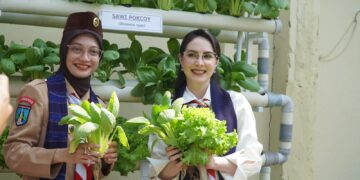 Wujudkan Ketahanan Pangan Lewat Pramuka Produktif Kwarda Jatim, Pramuka Kota Kediri Kembangkan Kebun & Kolam Lele