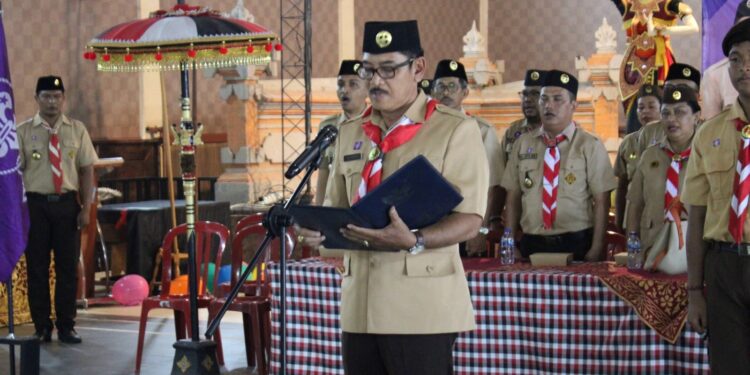 Perebutkan Tiket Menuju LT-III, 64 Penggalang Ikuti LT-II Pramuka Kwarran Denpasar Barat