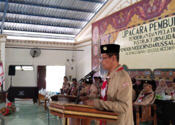 Pembukaan Kegiatan Pendidikan dan Pelatihan Instruktur Muda (PPIM) Gugus Depan 22.305-22.306 Pangkalan Pondok Modern Darussalam Gontor Ittihadu-I-Ummah Poso