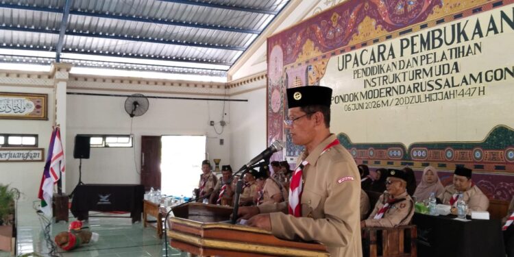 Pembukaan Kegiatan Pendidikan dan Pelatihan Instruktur Muda (PPIM) Gugus Depan 22.305-22.306 Pangkalan Pondok Modern Darussalam Gontor Ittihadu-I-Ummah Poso