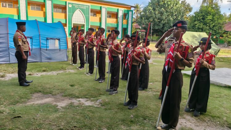Training Center (TC) Ii Jambore Daerah NTT Dan Jambore Nasional 2026 Resmi Dibuka Di MTsN 2 Lembata