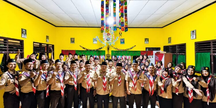 Ketua Kwarcab Tanggamus Buka KMD Golongan Penggalang di Pugung