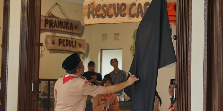 Langkah Nyata Lahirkan Scoutprenenur, Kwarcab Purbalingga Launching Rescue Café