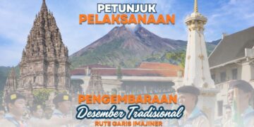 DKC Kota Yogyakarta Terbitkan Juklak Pengembaraan Desember Tradisional ke-55, Rute Garis Imajiner