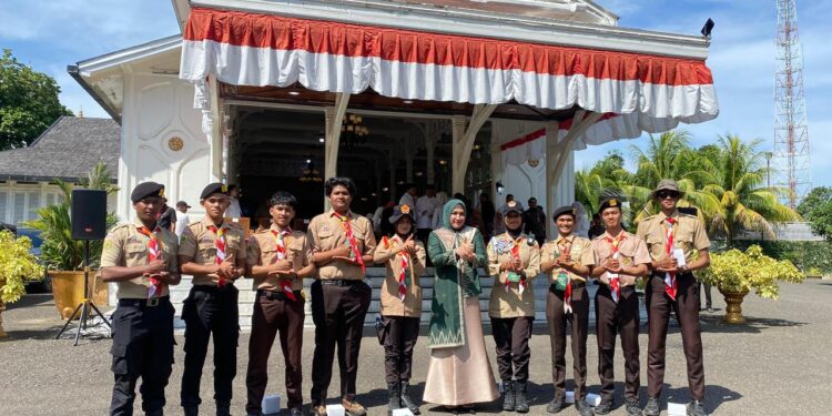 Pramuka MAN 2 Banda Aceh Berpartisipasi dalam Pawai 1 Muharram 1448 H