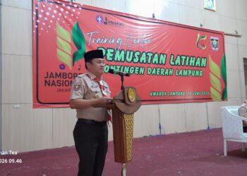Kwarda Lampung Gelar Pemusatan Latihan Jamnas XII 2026