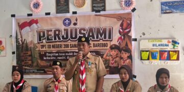 Gudep 005–006 Pangkalan UPT SDN 208 Samaelo Gelar Pembukaan Perjusami