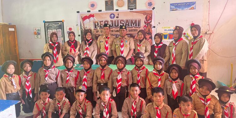 Gudep 005–006 Pangkalan UPT SDN 208 Samaelo Gelar Pembukaan Perjusami