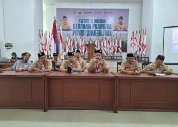 Kwarda Gerakan Pramuka Sumut Gelar Technical Meeting Pembentukan Garda Pramuka Kesatria