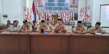 Kwarda Gerakan Pramuka Sumut Gelar Technical Meeting Pembentukan Garda Pramuka Kesatria