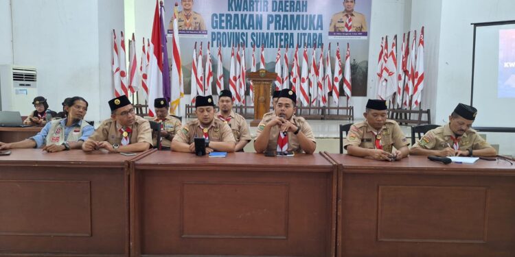 Kwarda Gerakan Pramuka Sumut Gelar Technical Meeting Pembentukan Garda Pramuka Kesatria