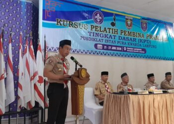 Ketua Kwarda Lampung: Pelatih Pembina Harus Jadi Agen Perubahan Dan Melek Digital