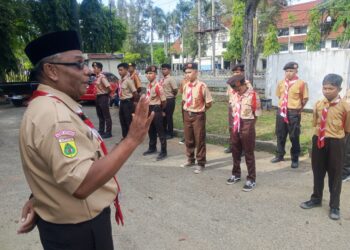 Kwarcab Aceh Utara Gelar Training Camp Jambore Nasional 2026 untuk Matangkan Kontingen