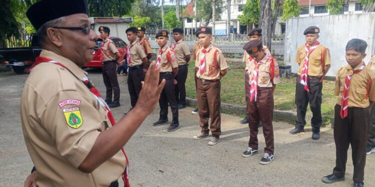 Kwarcab Aceh Utara Gelar Training Camp Jambore Nasional 2026 untuk Matangkan Kontingen