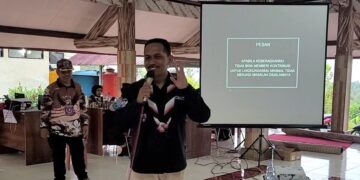 Peserta KML Siaga dan Penggalang Kwarcab Banyumas Dibekali Materi Jurnalistik