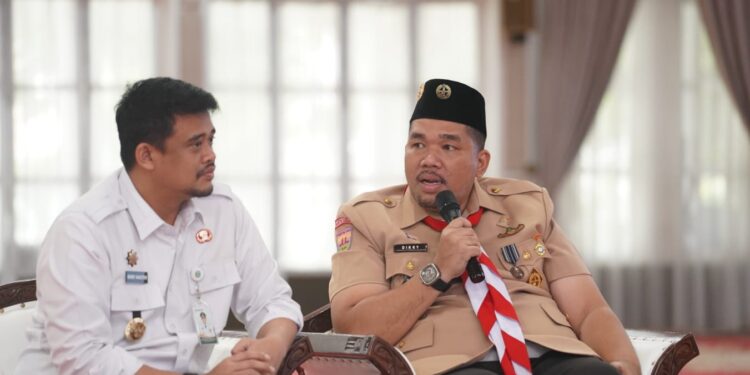 Gubernur Sumut Bobby Nasution Dukung Penuh Jambore Daerah XI Pramuka Sumut 2026