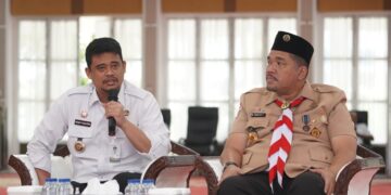 Gubernur Sumut Bobby Nasution Dukung Penuh Jambore Daerah XI Pramuka Sumut 2026