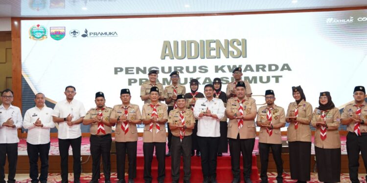 Gubernur Sumut Bobby Nasution Dukung Penuh Jambore Daerah XI Pramuka Sumut 2026