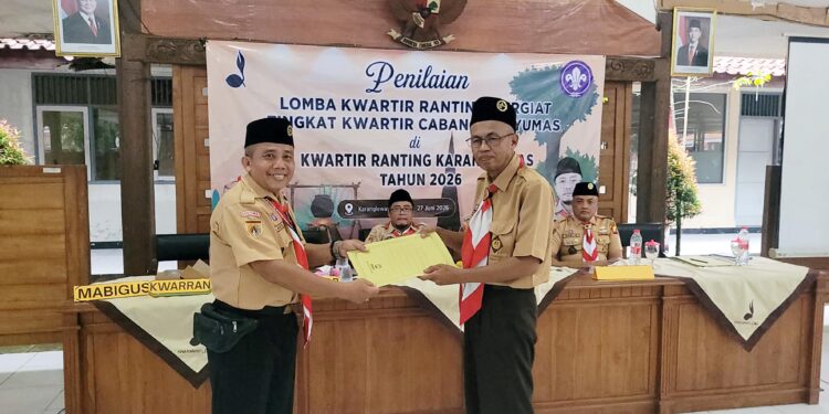 Tingkatkan Tata Kelola Organisasi, Kwarcab Banyumas Gelar Penilaian LKT 2026 di Kwarran Karanglewas