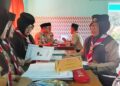 Lanjutkan Roadshow LKT 2026, Tim Penilai Kwarcab Banyumas Sambangi Kwarran Banyumas