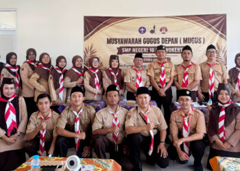 Berjalan Lancar, Mugus SMPN 10 Purwokerto Hasilkan Program Kerja Baru untuk Kemajuan Pramuka Banyumas