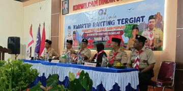 Pramuka Banyumas Konsisten Jaga Mutu Organisasi Lewat Evaluasi LKT 2026
