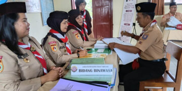 Evaluasi Pengelolaan Kwartir, Kwarcab Banyumas Gelar Penilaian Lomba Kwartir Tergiat (LKT) 2026 di Purwokerto Timur