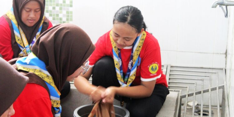 Perkuat Kekompakan Regu, Kontingen Jamnas Kwarcab Tangsel Gelar TC ke-4