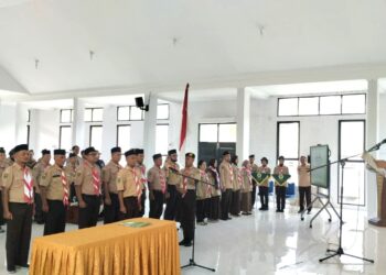 Kwarcab Kota Pekanbaru Lantik Pengurus Saka Wanabakti, Siap Cetak Generasi Pelestari Hutan