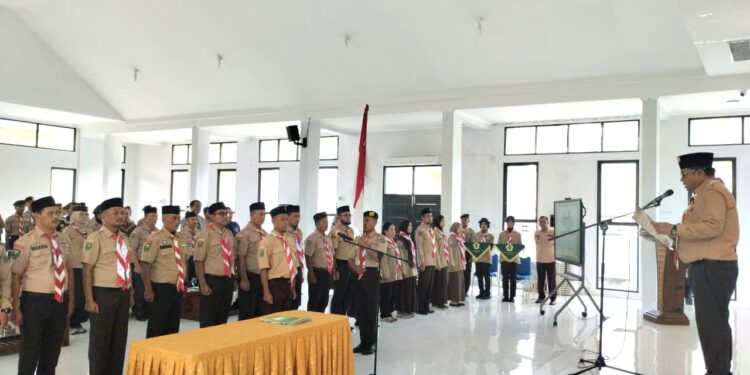 Kwarcab Kota Pekanbaru Lantik Pengurus Saka Wanabakti, Siap Cetak Generasi Pelestari Hutan