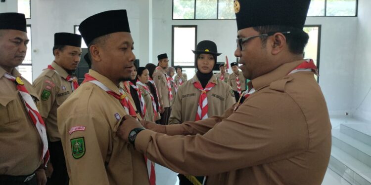 Kwarcab Kota Pekanbaru Lantik Pengurus Saka Wanabakti, Siap Cetak Generasi Pelestari Hutan