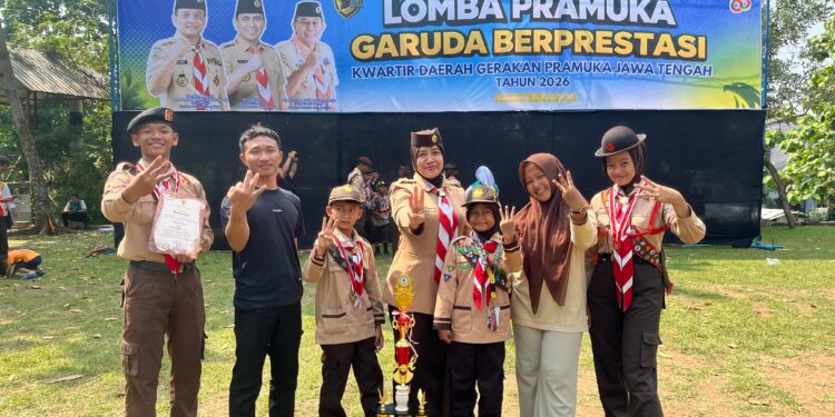 Ukir Prestasi di Tingkat Provinsi, Penggalang MTs Putera Sunniyyah Selo Raih Juara 3 Lomba Pramuka Garuda Prestasi 2026