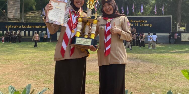 Luar biasa Pramuka Garuda Cilacap Raih Juara pada ajang Pramuka Garuda Beprestasi tingkat Kwarda Jawa Tengah