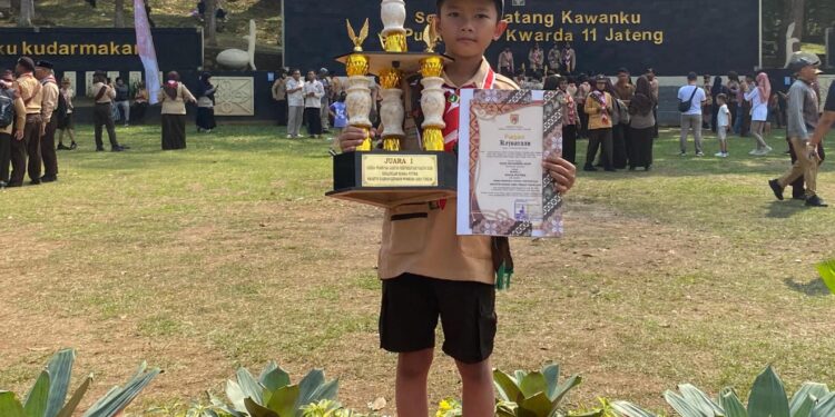 Luar biasa Pramuka Garuda Cilacap Raih Juara pada ajang Pramuka Garuda Beprestasi tingkat Kwarda Jawa Tengah