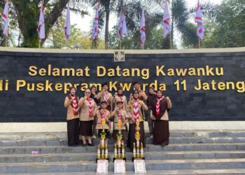 Luar biasa Pramuka Garuda Cilacap Raih Juara pada ajang Pramuka Garuda Beprestasi tingkat Kwarda Jawa Tengah