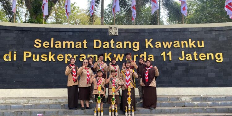 Luar biasa Pramuka Garuda Cilacap Raih Juara pada ajang Pramuka Garuda Beprestasi tingkat Kwarda Jawa Tengah