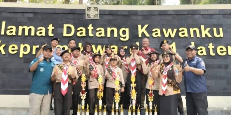Lima Pramuka Garuda Banyumas Jawara Tingkat Kwarda Jateng