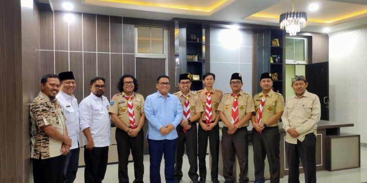 Ketua Kwarda Banten Kunjungi Kwarcab Lebak, Dorong Era Baru Pramuka yang Adaptif dan Perkuat Ketahanan Sosial