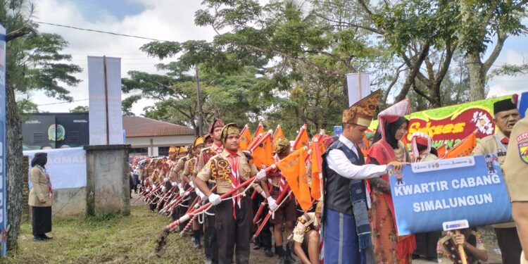 Pembukaan Jamdasu XI 2026 di Sibolangit Semarak, Jambore adalah Ruang Belajar Kehidupan