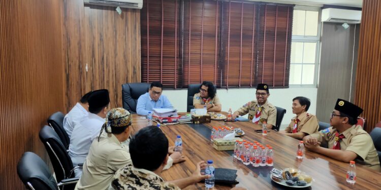 Ketua Kwarda Banten Kunjungi Kwarcab Lebak, Dorong Era Baru Pramuka yang Adaptif dan Perkuat Ketahanan Sosial