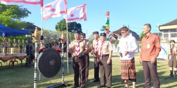 Lomba Tingkat III Kwarcab Denpasar Resmi Dibuka, Delapan Regu Terbaik Berebut Tiket LT IV Bali