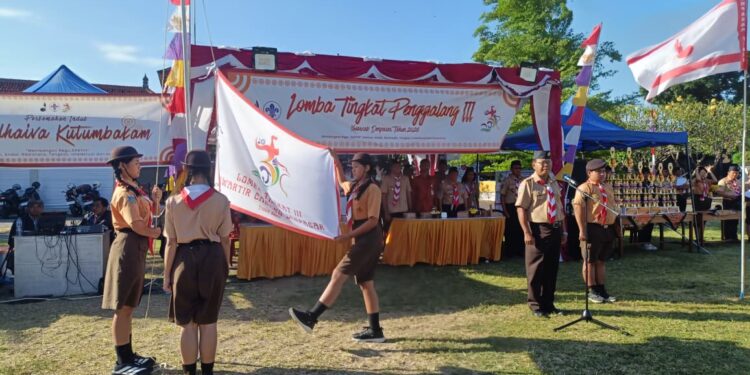 Lomba Tingkat III Kwarcab Denpasar Resmi Dibuka, Delapan Regu Terbaik Berebut Tiket LT IV Bali