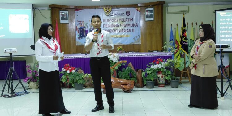 Kwarcab Banyumas Kirim Tiga Pembina Ikuti Kursus Pelatih Dasar Nasional