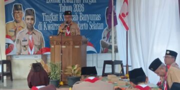 Kwarran Purwokerto Selatan Tunjukkan Komitmen Pembinaan Pramuka Dalam Lomba Kwarran Tergiat 2026