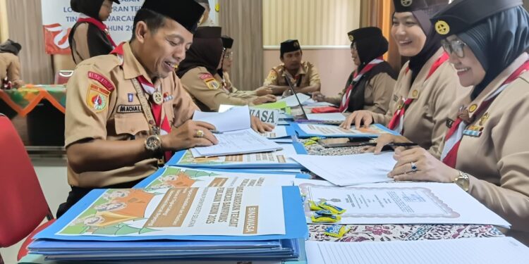 Kwarran Purwokerto Selatan Tunjukkan Komitmen Pembinaan Pramuka Dalam Lomba Kwarran Tergiat 2026