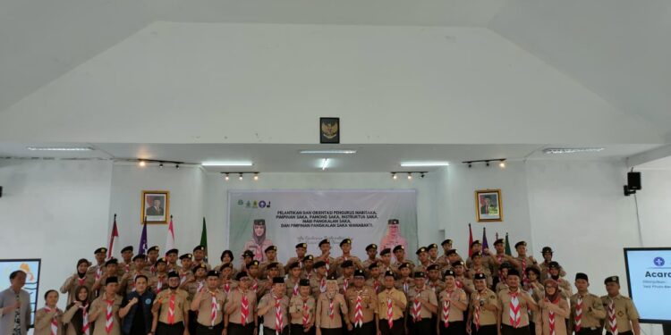 Kwarcab Kota Pekanbaru Lantik Pengurus Saka Wanabakti, Siap Cetak Generasi Pelestari Hutan