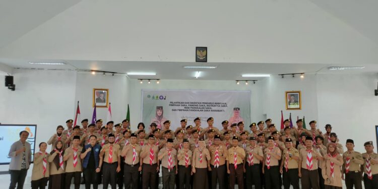 Kwarcab Kota Pekanbaru Lantik Pengurus Saka Wanabakti, Siap Cetak Generasi Pelestari Hutan