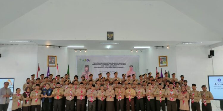 Kwarcab Kota Pekanbaru Lantik Pengurus Saka Wanabakti, Siap Cetak Generasi Pelestari Hutan